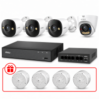Комплект IP видеонаблюдения IMOU 5МП KIT-IM0220 с микрофоном