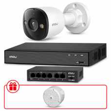 Комплект IP видеонаблюдения IMOU 8МП KIT-IM0239 с микрофоном