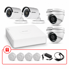 Комплект TurboHD відеоспостереження Hikvision 2МП KIT-DS0107