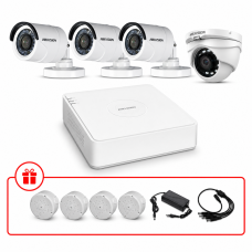 Комплект TurboHD відеоспостереження Hikvision 2МП KIT-DS0109