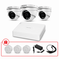 Комплект TurboHD відеоспостереження Hikvision 2МП KIT-DS0113