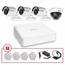 Комплект TurboHD відеоспостереження Hikvision 2МП KIT-DS0120