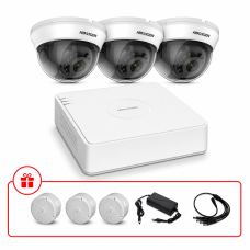 Комплект TurboHD відеоспостереження Hikvision 2МП KIT-DS0123