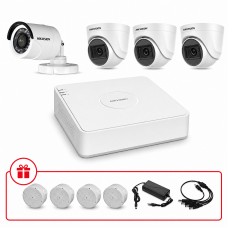 Комплект TurboHD відеоспостереження Hikvision 2МП KIT-DS0127