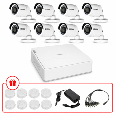 Комплект TurboHD відеоспостереження Hikvision 2МП KIT-DS0145