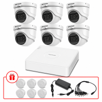 Комплект TurboHD видеонаблюдения Hikvision 2МП KIT-DS0154 с микрофоном