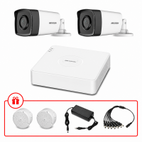 Комплект TurboHD відеоспостереження Hikvision 2МП KIT-DS0156