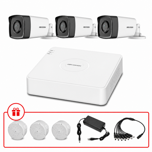Комплект TurboHD відеоспостереження Hikvision 2МП KIT-DS0157