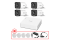 Комплект TurboHD видеонаблюдения Hikvision 2МП KIT-DS0158