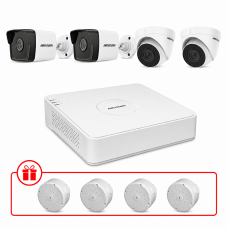 Комплект IP відеоспостереження Hikvision 2МП KIT-DS0201