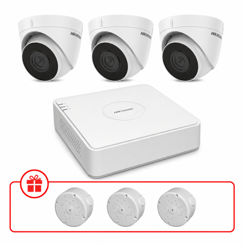 Комплект IP відеоспостереження Hikvision 2МП KIT-DS0205