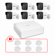 Комплект IP відеоспостереження Hikvision 2МП KIT-DS0227