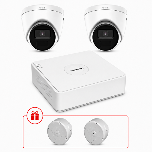 Комплект IP відеоспостереження Hikvision 4МП KIT-DS0240