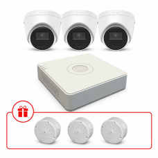 Комплект IP відеоспостереження Hikvision 4МП KIT-DS0241