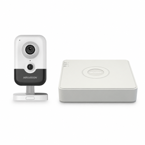 Комплект IP відеоспостереження Hikvision 4МП KIT-DS0265 з мікрофоном