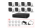 Комплект TurboHD видеонаблюдения Hikvision 5МП KIT-DS0173 с микрофоном