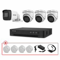 Комплект TurboHD відеоспостереження Hikvision 5МП KIT-DS0180