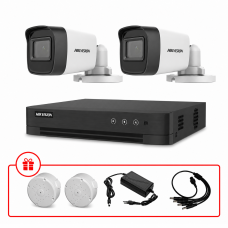 Комплект TurboHD відеоспостереження Hikvision 5МП KIT-DS0181