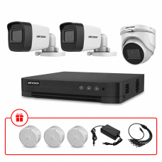 Комплект TurboHD відеоспостереження Hikvision 5МП KIT-DS0182