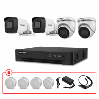 Комплект TurboHD видеонаблюдения Hikvision 5МП KIT-DS0183