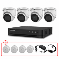 Комплект TurboHD відеоспостереження Hikvision 5МП KIT-DS0190