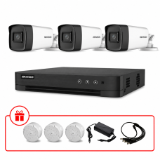 Комплект TurboHD відеоспостереження Hikvision 5МП KIT-DS0193