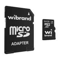 Карта памяти Wibrand 64GB mictoSD class 10 UHS-I (WICDXU1/64GB-A)