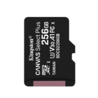 Карта пам'яті kingston 256gb microsdxc class 10 uhs-i canvas select plus (sdcs2/256gbsp)