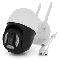 5Мп Wi-Fi відеокамера вулична з SD/картою YOSO YO-IPC44D5MP30 PTZ 2.8mm V380