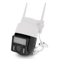 5Мп Wi-Fi відеокамера вулична з сиреною та SD/картою YOSO YO-IPC43D5MP50 PTZ 2.8mm V380