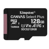 Карта пам'яті kingston 128gb microsdxc class 10 canvas select plus 100r a1 (sdcs2/128gbsp)
