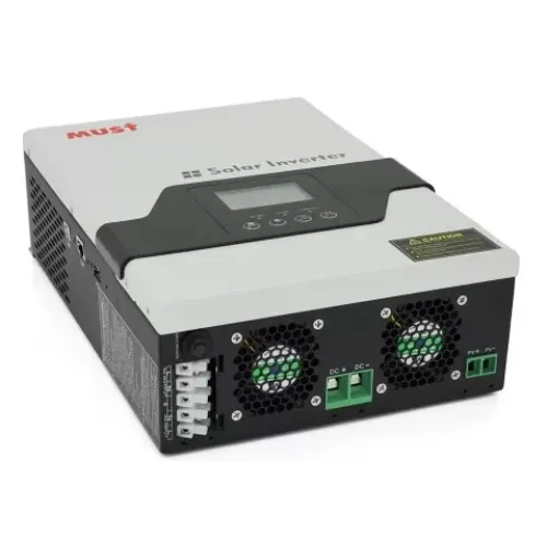 Гибридный ИБП MUST PV18-1012VPM, 1000W, 12V, ток заряда 10/20A, 160-275V, MPPT (60А, 75 Vdc)