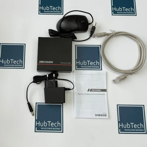 8-канальний IP відеореєстратор Hikvision DS-E08NI-Q1 (SSD 1T) з твердотільним накопичувачем