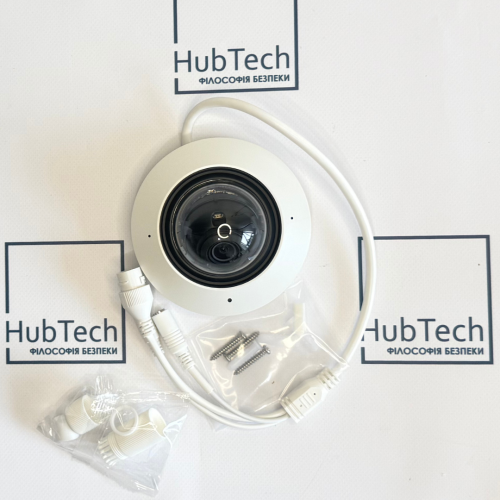 IP-відеокамера з WiFi 6 5Mp TVT TD-9557S4-C(D/WP/AR1) White f=2.8mm з мікрофоном