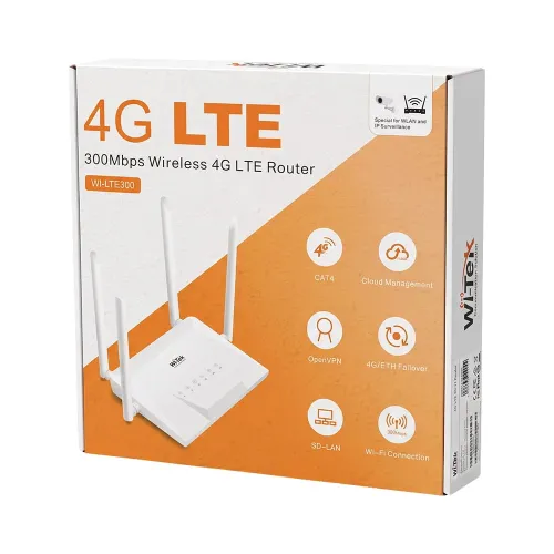 WiFi 4G LTE-маршрутизатор Wi-Tek WI-LTE300 V2