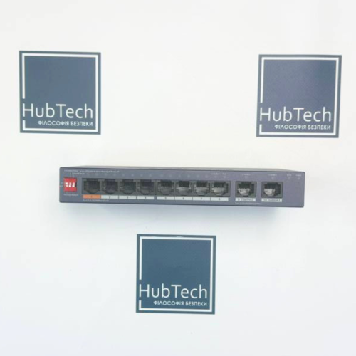 Комутатор 8 портів керований Dahua DH-CS4010-8ET2GT-60