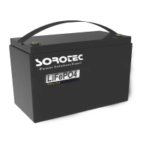 Аккумуляторная батарея (АКБ) Sorotec LiFePO4 12.8V/100Ah 1280Wh