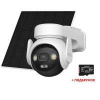 5 МП IP відеокамера Wi-Fi з акумулятором та сонячною панеллю Imou Cell PT 4G KIT 2 (IPC-B7ED-5M0TEA-EU/FSP14) (3.6мм)