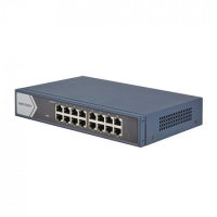 16-портовий комутатор без PoE Hikvision DS-3E0516-E(C)