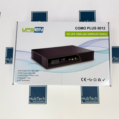 ДБЖ постійного струму Como plus 8012 100W 24000mAh для відеоспостереження