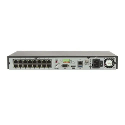16-канальний IP AcuSense відеореєстратор до 8 МП з 16 POE Hikvision DS-7616NXI-I2/16P/S