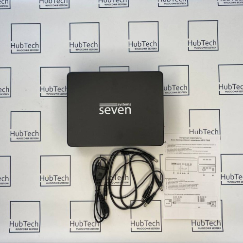 ДБЖ SEVEN UPS-7960 black 60W LiFePO4 з регулюванням вихідної напруги