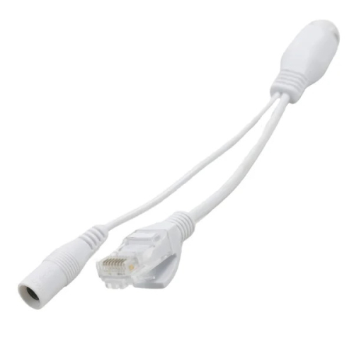 Passive PoE переходник IP+DC - Extender over UTP, Waterproof (влагозащищенный) white
