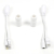 Passive PoE перехідник IP+DC - Extender over UTP, Waterproof (вологозахищений) white