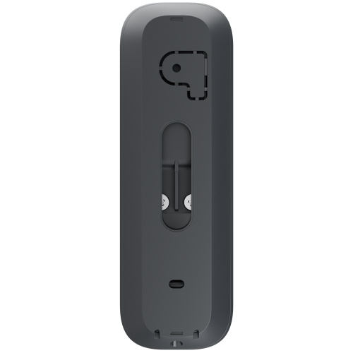 Видеозвонок с WiFi 4Mp Ajax DoorBell Graphite со встроенным искусственным интелектом и ИЧ-датчиком движения