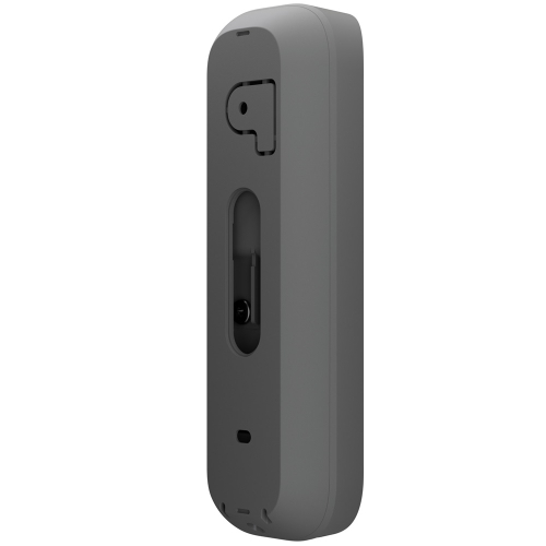 Видеозвонок с WiFi 4Mp Ajax DoorBell Gray со встроенным искусственным интелектом и ИЧ-датчиком движения