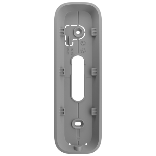 Видеозвонок с WiFi 4Mp Ajax DoorBell Gray со встроенным искусственным интелектом и ИЧ-датчиком движения