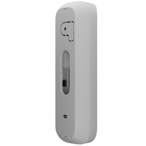 Видеозвонок с WiFi 4Mp Ajax DoorBell White со встроенным искусственным интелектом и ИЧ-датчиком движения