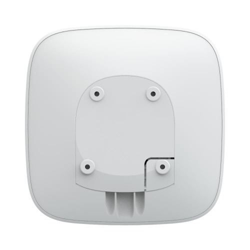 Интеллектуальная централь Ajax Hub 2 Plus UA white с поддержкой 2 SIM-карт, LTE и Wi-Fi, поддержкой датчиков с фотофиксацией тревог