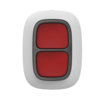 Тривожна кнопка Ajax DoubleButton white